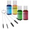 PointZero Airbrush Cake Decorating Kit - Professional Airbrush, Portable Compressor Bundle with 4 Chefmaster Colors